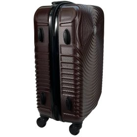    Kabínový kufor Leonardo Da Vinci zlatej farby, tvrdostenný kabínový kufor 50 cm