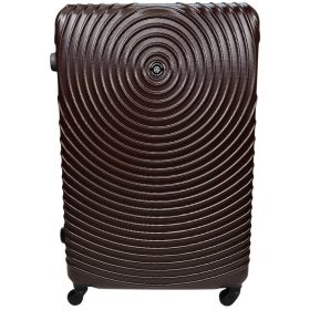    Leonardo da Vinci veľký fialový ABS tvrdostenný kufor 54 x 85 x 32 cm