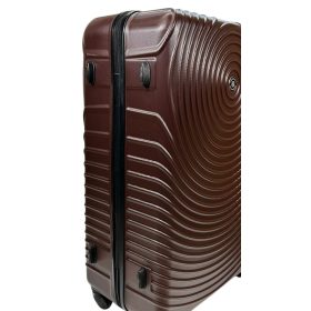    Leonardo da Vinci veľký fialový ABS tvrdostenný kufor 54 x 85 x 32 cm