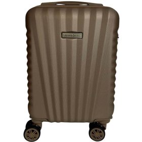    Leonardo Da Vinci čierny, tvrdostenný kabínový kufor 50 cm