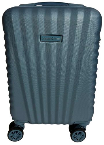  Leonardo Da Vinci čierny, tvrdostenný kabínový kufor 50 cm