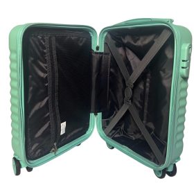    Leonardo Da Vinci čierny, tvrdostenný kabínový kufor 50 cm