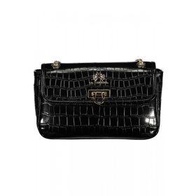    Dámska čierna kabelka cez rameno La Martina 27 x 16 x 8 cm