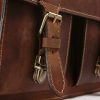  Dvojvreckový kožený kufrík Monarchy Elias 37,5 x 25 cm