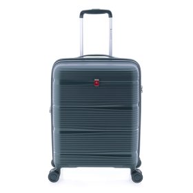    Gladiator Bionic pevný obal tmavozelený rozťahovací kufor 55 cm