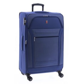  Rozšíriteľný kufor Gladiator Siroco blue soft-top 78 cm