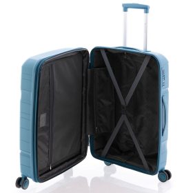    Gladiator Boxing pevný kryt tyrkysový kabínový kufor 67 cm