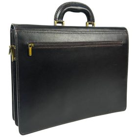  Čierna pánska aktovka Monarchy Paul 38,5 x 29 cm.