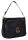  Massimo Contti Elena čierna dámska vláknitá kožená kabelka, taška cez rameno
