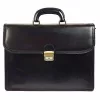  Maxmoda Talianska dvojkomorová pánska kožená aktovka 39 × 29 cm