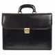  Maxmoda Talianska dvojkomorová pánska kožená aktovka 39 × 29 cm