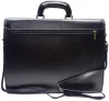  Maxmoda Talianska trojkomorová dvojvrecková pánska kožená aktovka 40 x 29 cm.