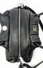 Maxmoda Thais Talianska dámska čierna malá kabelka, taška cez rameno 25 × 17 cm