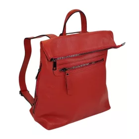  Dámsky kožený ruksak Maxmoda Dahna červený