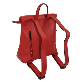  Dámsky kožený ruksak Maxmoda Dahna červený