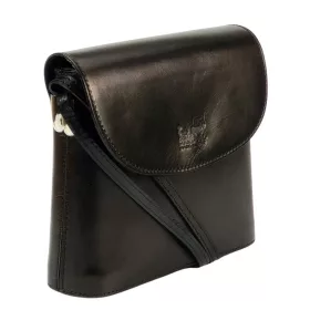    Klasická talianska dámska kožená taška cez rameno Maxmoda 22 x 20 cm.