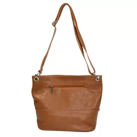    Maxmoda Nilla Talianska dámska koňaková kožená taška cez rameno, bočná taška