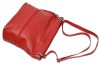  Maxmoda Nilla Talianska dámska červená kožená taška cez rameno, bočná taška