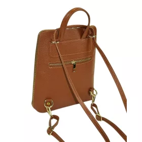  Dámsky kožený ruksak Maxmoda Cira koňakovo hnedý