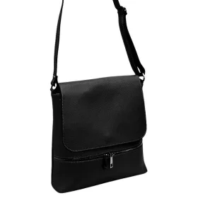    Maxmoda Nilla Talianska dámska koňaková kožená taška cez rameno, bočná taška