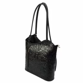    Maxmoda Lucia Talianska dámska kožená taška cez rameno, ruksak