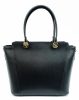  Maxmoda Gina čierna talianska dámska kožená kabelka, taška cez rameno