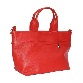    Maxmoda Mara Talianska dámska červená kabelka 37 × 24 cm