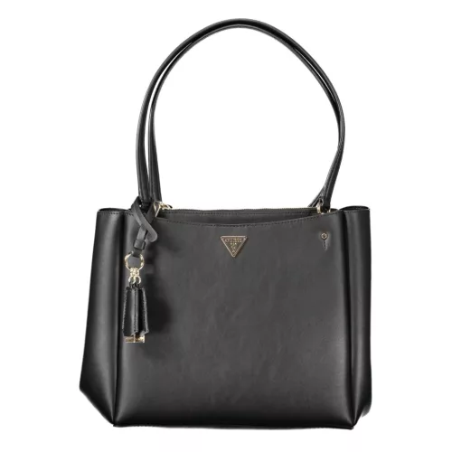  Dámska čierna kabelka cez rameno Guess 30 x 28 x 12 cm