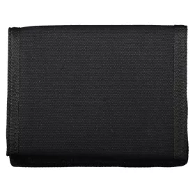   Napapijri čierna látková peňaženka, držiak na karty pre mužov 13 x 11 cm