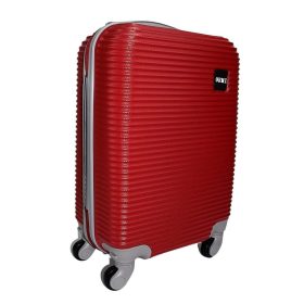  Ormi červený, tvrdostenný kabínový kufor 50 cm