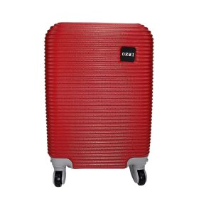  Ormi červený, tvrdostenný kabínový kufor 50 cm