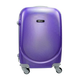 Ormi fialový, tvrdostenný kabínový kufor 50 cm