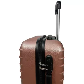    Ormi Flyshape rosegold tvrdostenný, Wizzair, kabínový kufor Ryanair 52cm