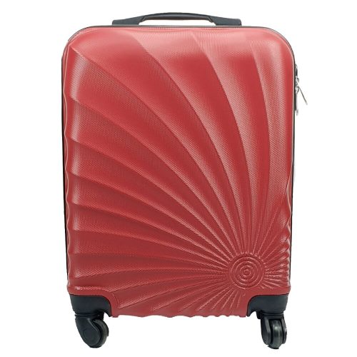  Ormi Fractal červený, tvrdostenný, Wizzair, kabínový kufor Ryanair 52 cm