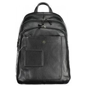    Pánsky kožený batoh Piquadro v čiernej farbe 20 x 36 x 34 cm