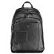  Pánsky kožený batoh Piquadro v čiernej farbe 20 x 36 x 34 cm
