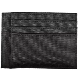    Piquadro čierna látková peňaženka, držiak na karty pre mužov 11 x 8 cm