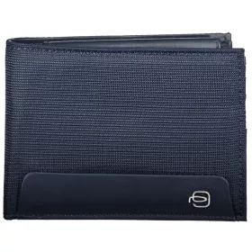    Piquadro talianska dizajnová látkovo-kožená peňaženka, pánska 12 x 9 cm