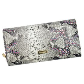    Dámska vzorovaná lakovaná peňaženka Patrizia 19 × 10 cm