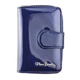    Pierre Cardin modrá, dámska kožená peňaženka 9,5 × 13 cm