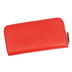    Pierre Cardin červená, dámska kožená peňaženka 19,5 × 9,5 cm
