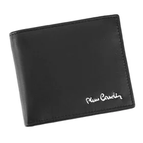    Pierre Cardin čierna, pánska kožená peňaženka, RFID 10,5 × 9 cm