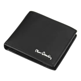    Pierre Cardin čierna, pánska kožená peňaženka, RFID 10,5 × 9 cm