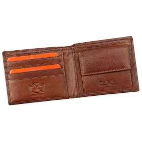    Pierre Cardin čierny kožený držiak na karty 10 × 7,5 cm