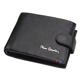    Pierre Cardin čierna pánska kožená peňaženka, RFID 12 × 9,5 cm