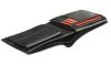  Pierre Cardin čierno-modrá pánska kožená peňaženka s RFID ochranou, 12,5 × 9,5 cm