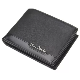    Pierre Cardin čierna pánska kožená peňaženka 12,5 × 9,2 cm