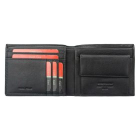    Pánska kožená peňaženka Pierre Cardin, tmavohnedá, 12,5 × 9,5 cm