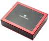  Pánska kožená peňaženka Pierre Cardin, čierna, 12 × 9 cm