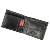  Pierre Cardin čierna, pánska kožená peňaženka, RFID 11 × 9 cm